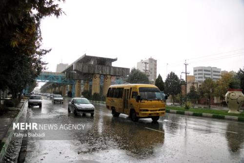 بارش شدید باران و کاهش محسوس دما در ۲۲ استان