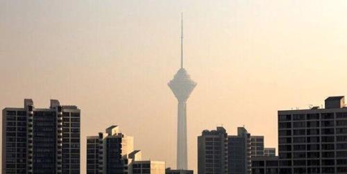 12 ایستگاه کیفیت هوای تهران در وضعیت قرمز