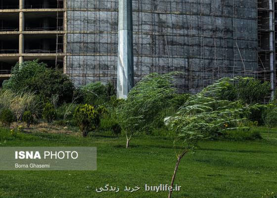 هشدار هواشناسی تهران نسبت به وزش باد شدید در نیمه غربی و جنوبی استان