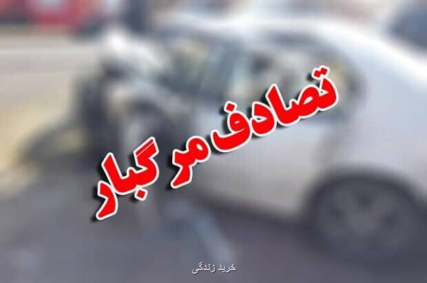 تصادف در جاده طرود 2 کشته برجا گذاشت