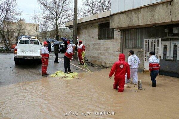 ۲۳ استان گرفتار سیل و آبگرفتگی