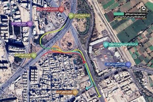 ترافیک محور ورامین تقی آباد ساماندهی می شود