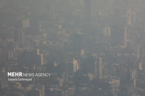 نفس تهران هنوز سنگین است تداوم وضعیت ناسالم در اطراف کاهش در مرکز