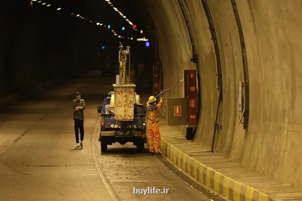 هر دو مسیر تونل نیایش تهران امشب مسدود است