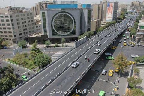 بازگشایی مسیر شرق به غرب پل كریمخان از هفته آینده