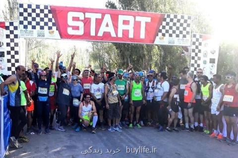 ۱۱۰دونده در اكو ماراتون جنگل ابر شاهرود شركت كردند