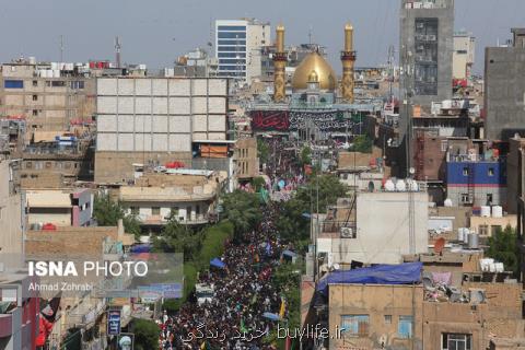 خدمات منطقه ۱۰شهرداری تهران در كربلا