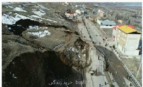 اعلام عوامل اصلی رانش در طالقان، گسیختگی خط اصلی شبكه گاز به طول ۱۰۰متر