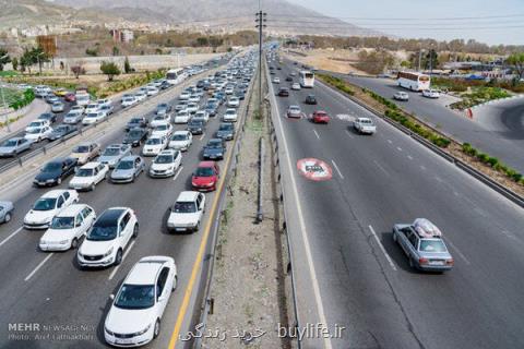 تردد در جاده های استان قزوین روان است، انسدادلاین جنوبی جاده رشت