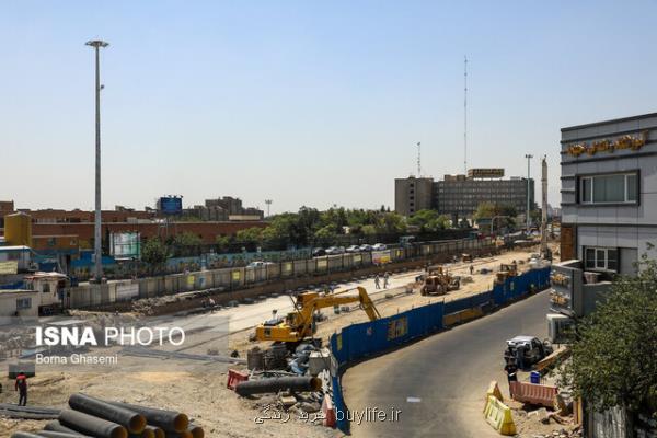 تعریض بزرگراه چمران در محدوده گیشا، تحویل سطح صفر پروژه گیشا به پلیس