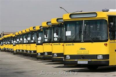 ناوگان اتوبوسرانی تهران، حتی لحظه تحویل سال هم فعال است