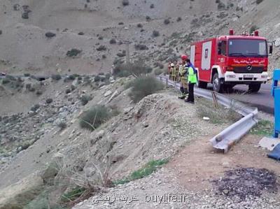 سقوط خودرو به دره 3 كشته بر جای گذاشت